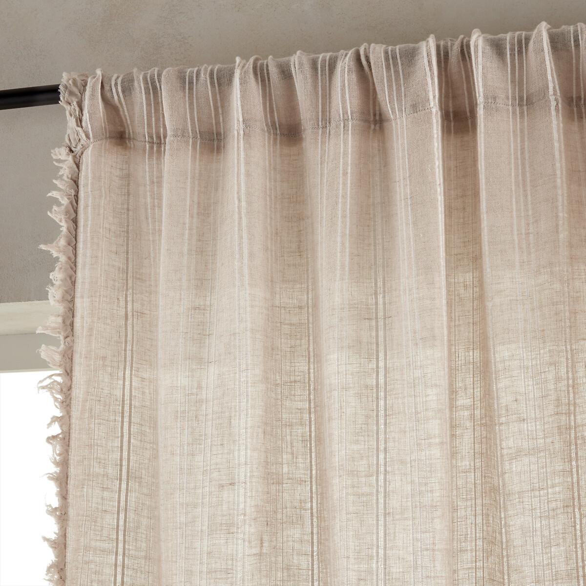 Plumaka Linen Mix Voile Curtain Panel – image 2