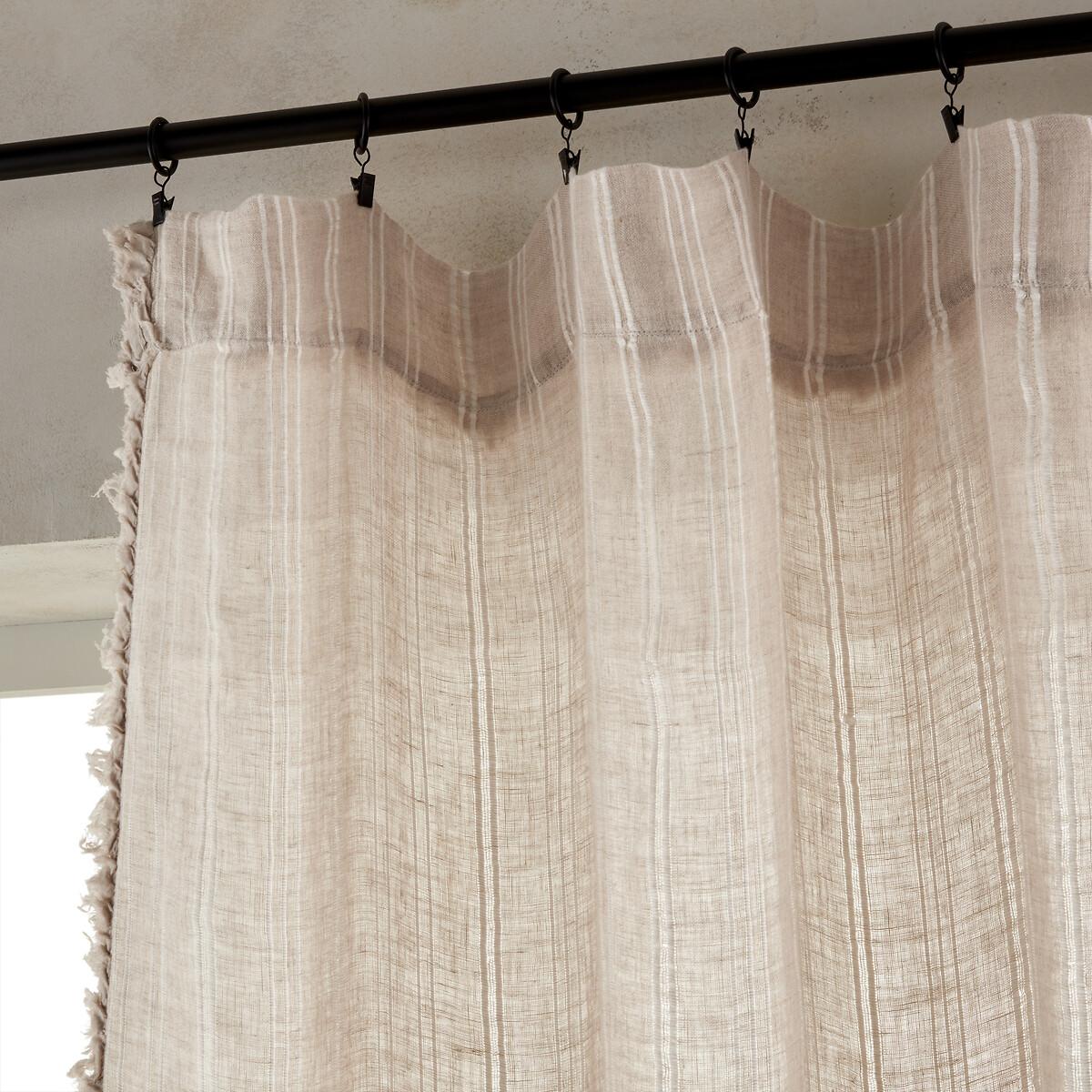 Plumaka Linen Mix Voile Curtain Panel – image 3