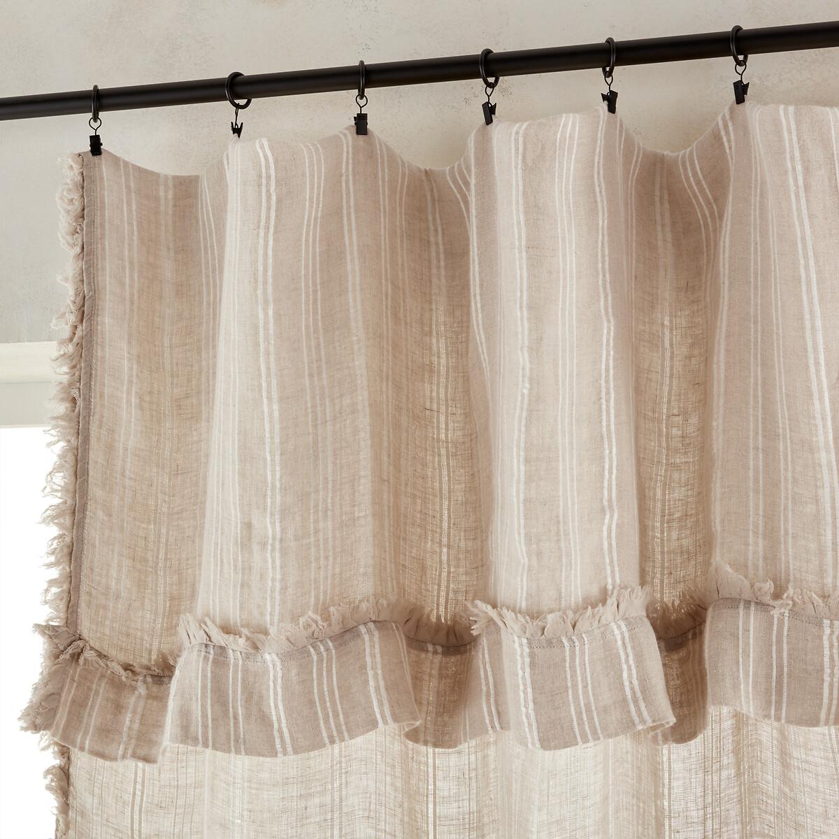 Plumaka Linen Mix Voile Curtain Panel – image 4