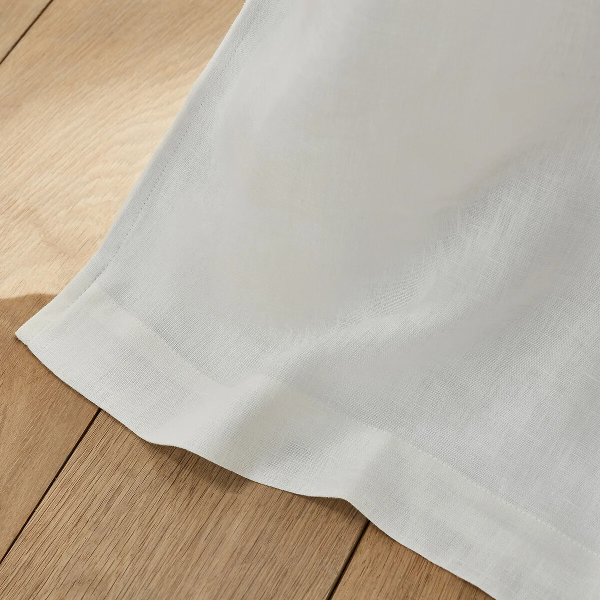 Private Blackout 100% Washed Linen Curtain with Rings – image 3