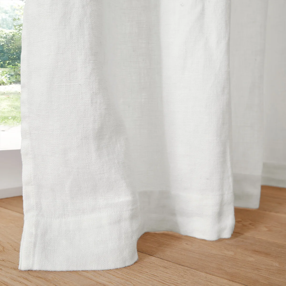 Elba Hidden Tab Linen Curtain – image 3