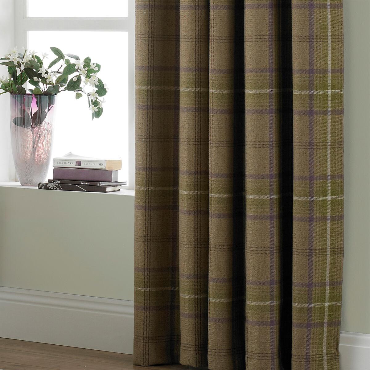 Aviemore Faux-Wool Eyelet Curtains – image 3