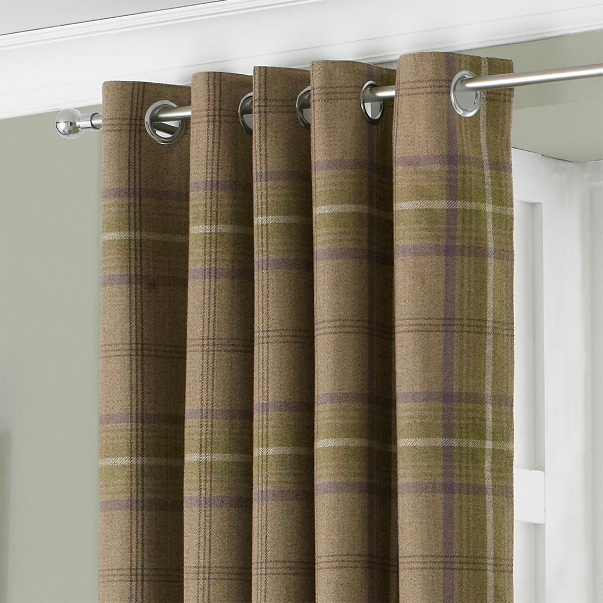 Aviemore Faux-Wool Eyelet Curtains – image 1