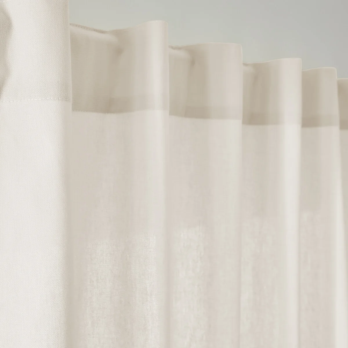 Scénario Hidden Tab Cotton Curtain – image 5