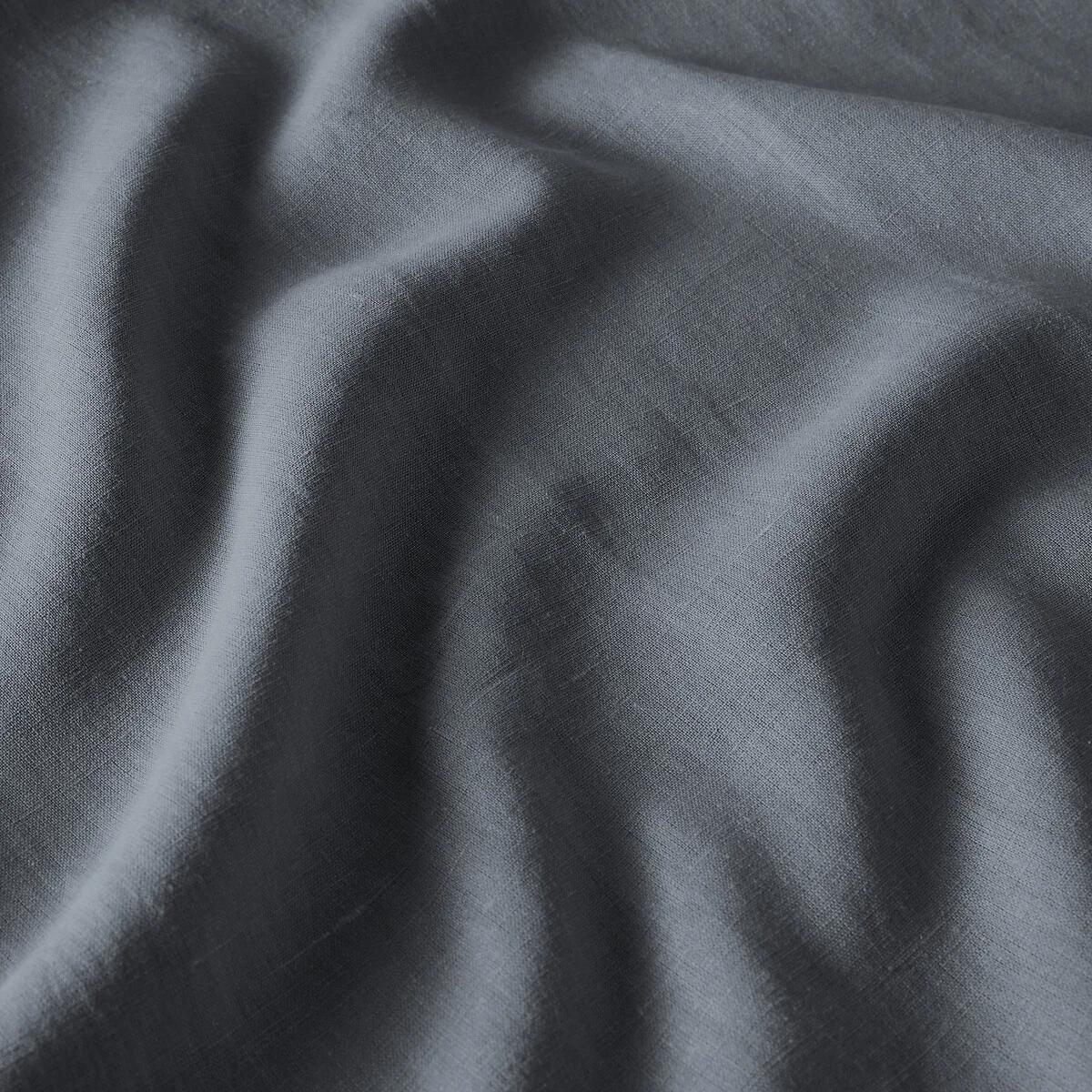 Onega Washed Linen Single Lined Blackout Curtain with Eyelets – image 5