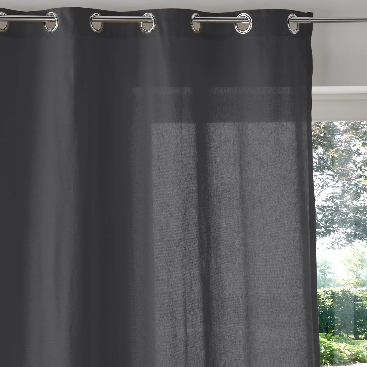 Scenario Single Cotton Curtain with Eyelets – image 2