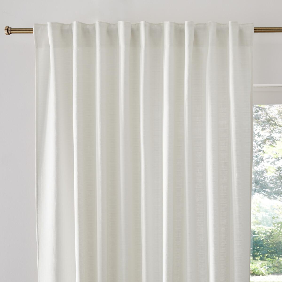 Select Recycled Polyester Pencil Pleat Curtain – image 1