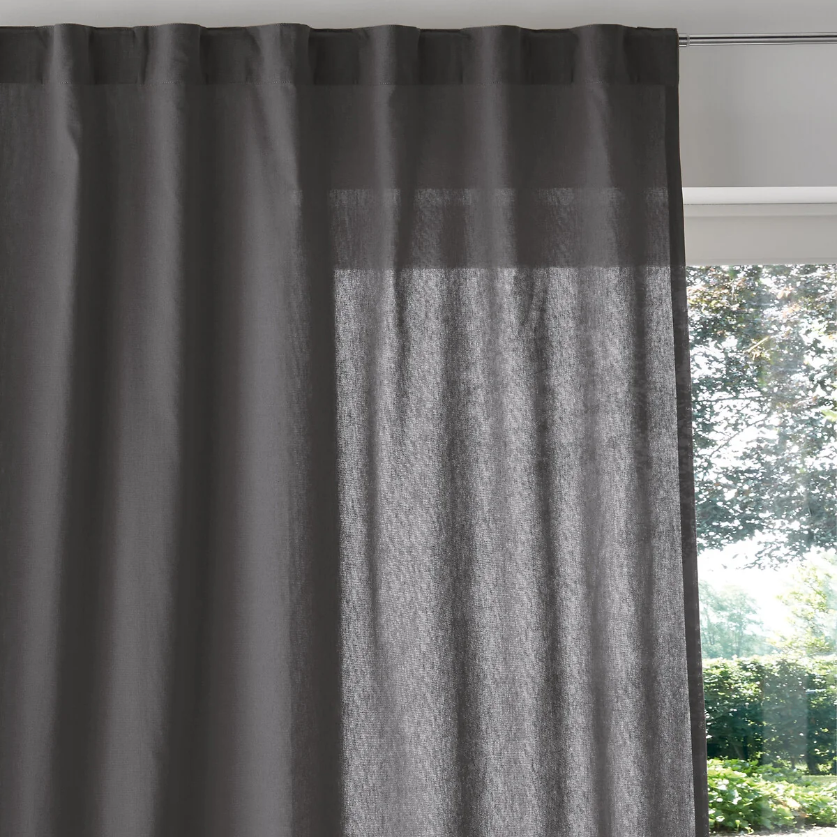 Scénario Hidden Tab Cotton Curtain – image 2