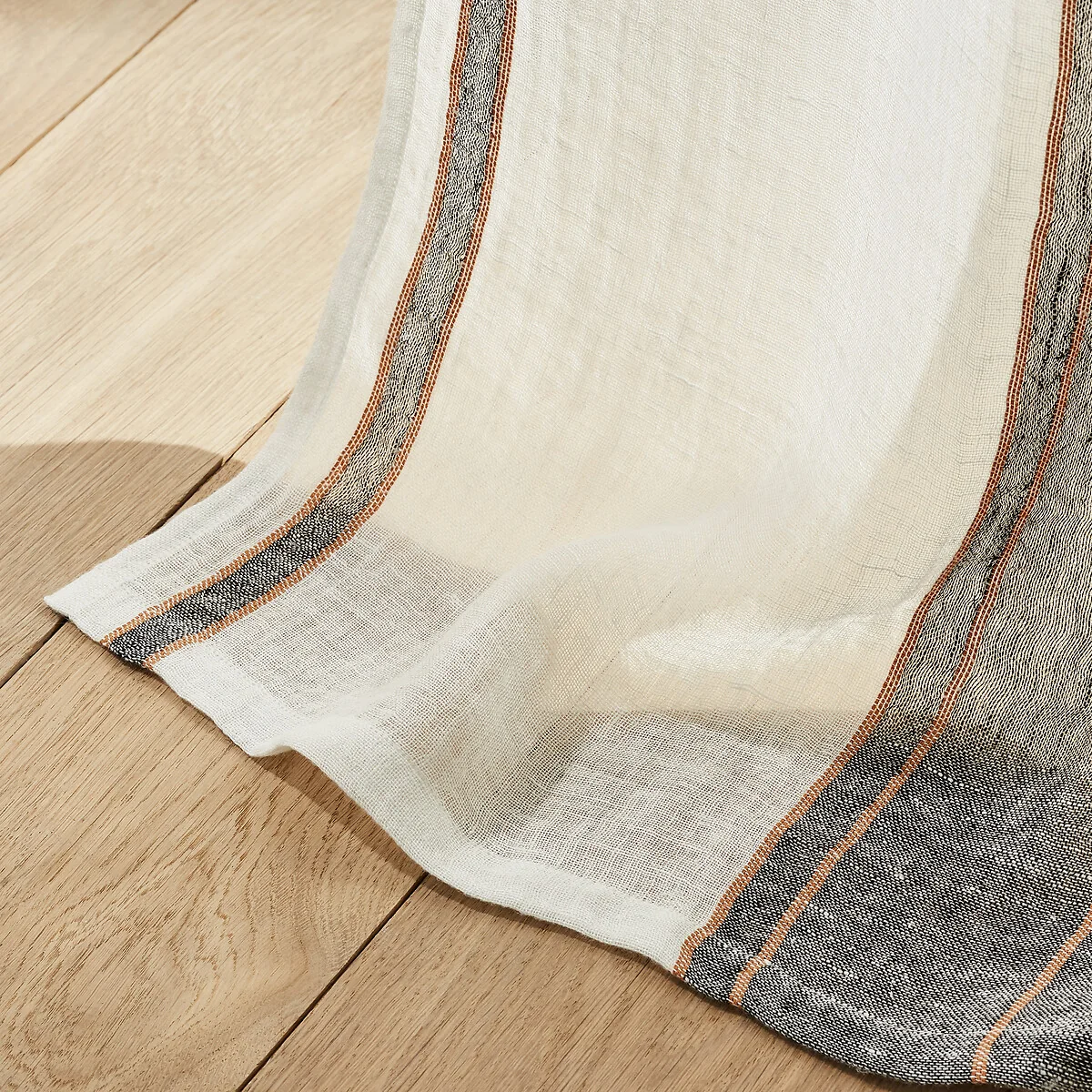 Mangilano Striped 100% Linen Curtain – image 3