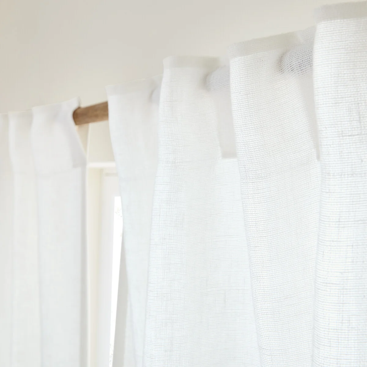 Cedal Heavyweight Linen Curtain with Concealed Tab Top Header – image 4