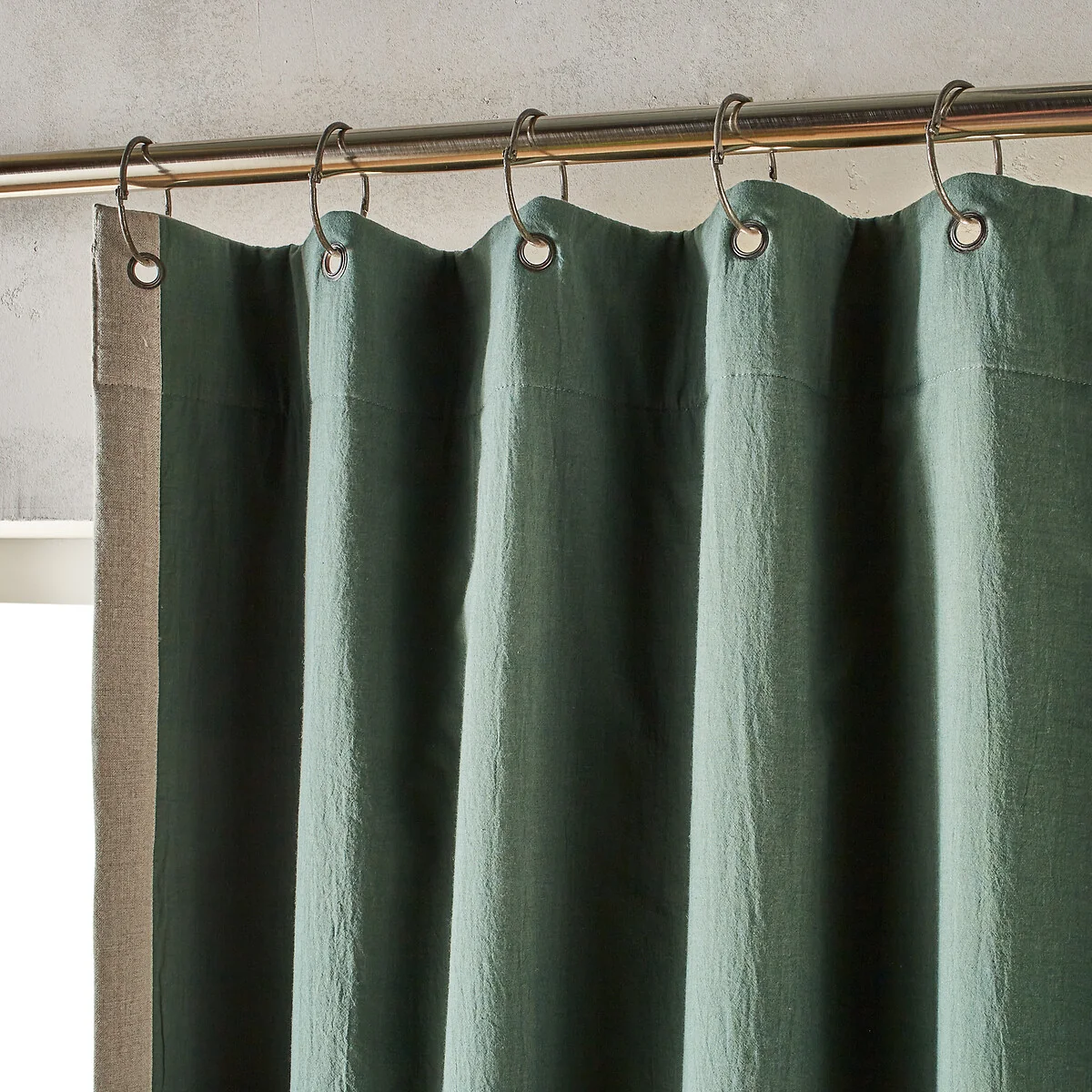 Venita Cotton Velvet & Linen Curtain – image 3