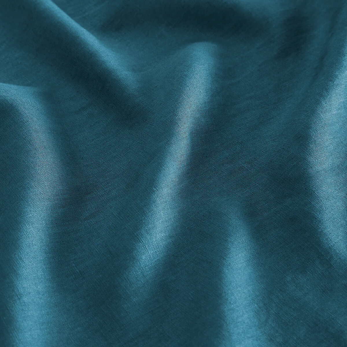 Private 100% Washed Linen Curtain with Rings – image 6
