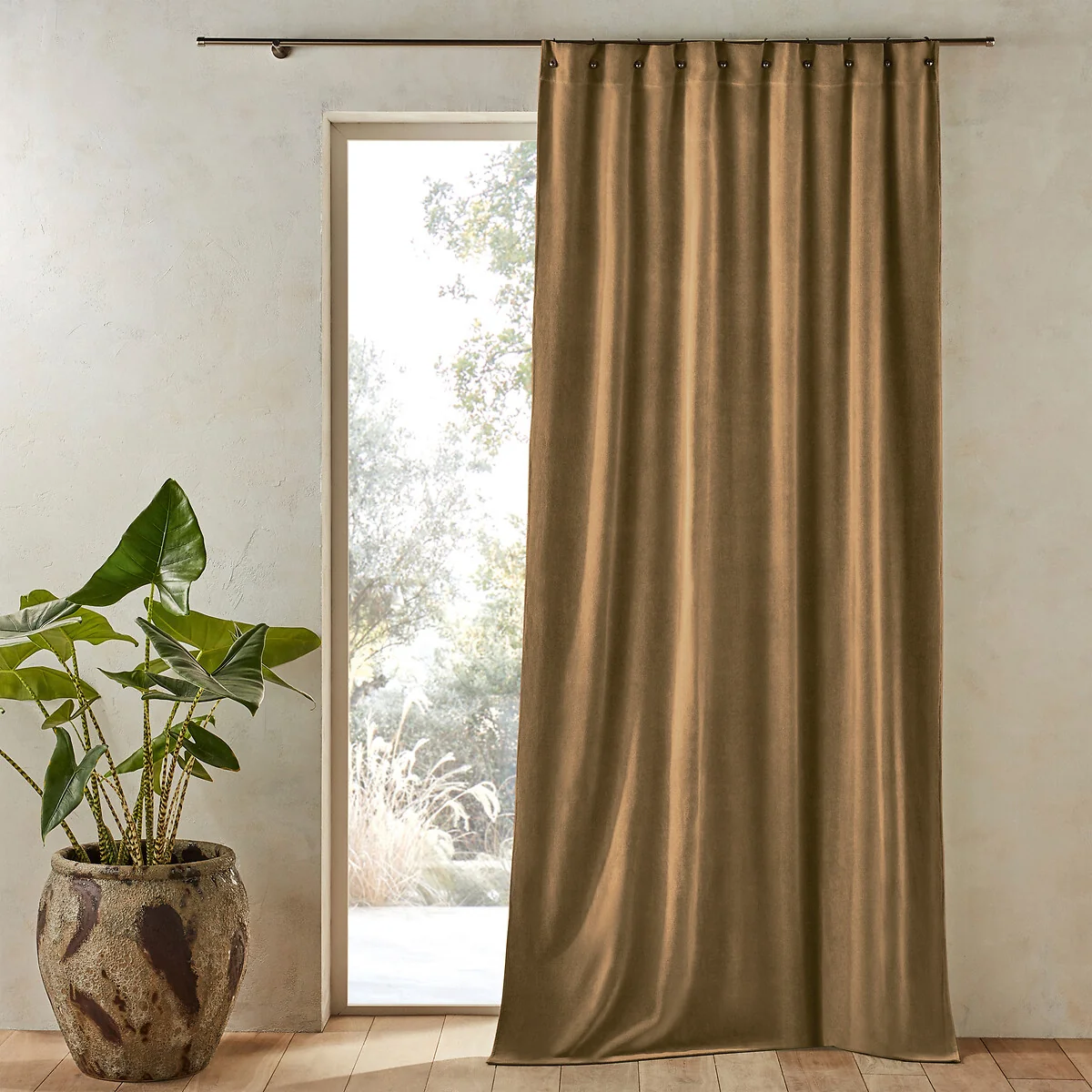 Nyodhi Stonewashed Velvet Curtain – image 2