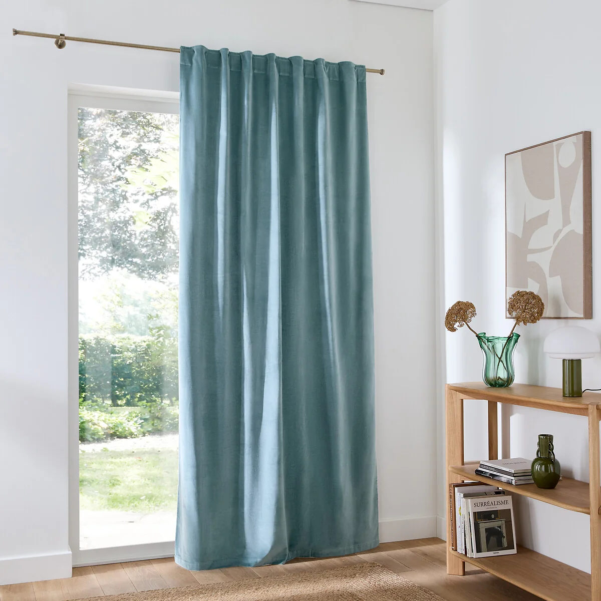 Velvet Single Hidden Tab Curtain – image 5