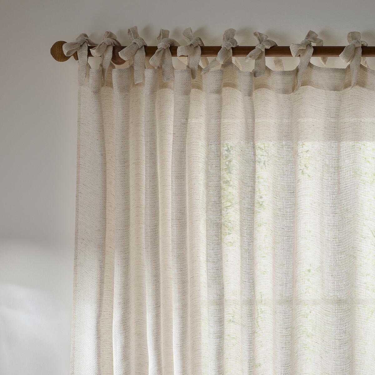 Nimbus Sheer Tie Top Curtain Panel – image 2