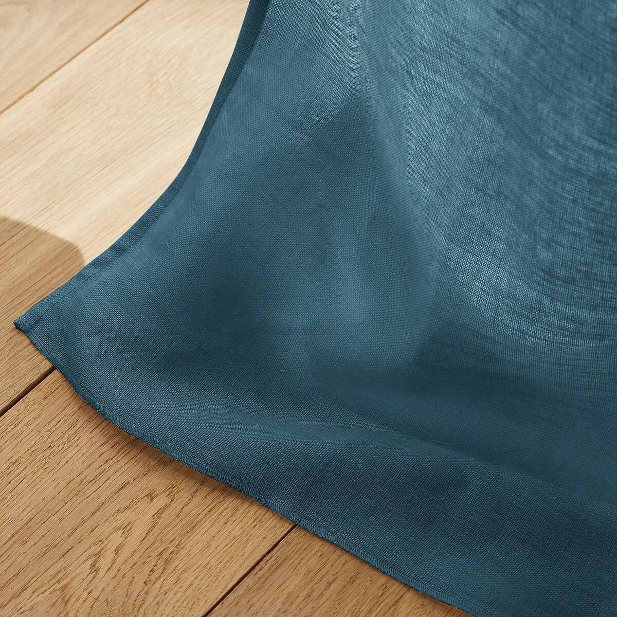 Colin Linen Lined Curtain with Ties – image 3