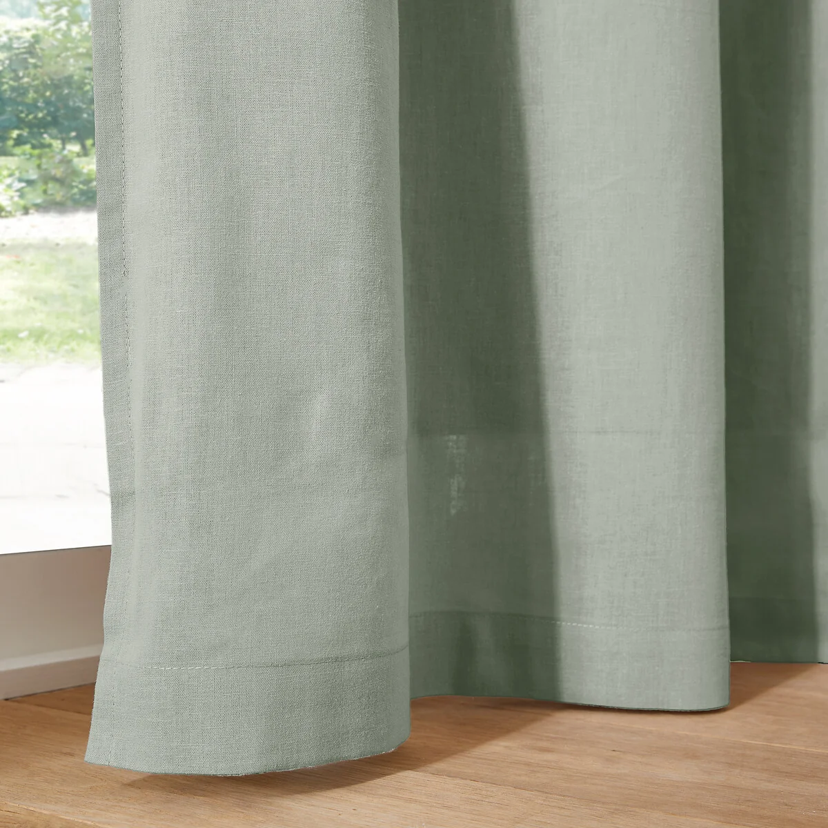 Lincot Linen & Cotton Hidden Tab Blackout Curtain – image 4