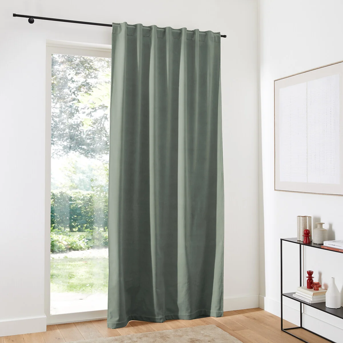 Velvet Thermal Curtain with Hidden Tabs – image 2