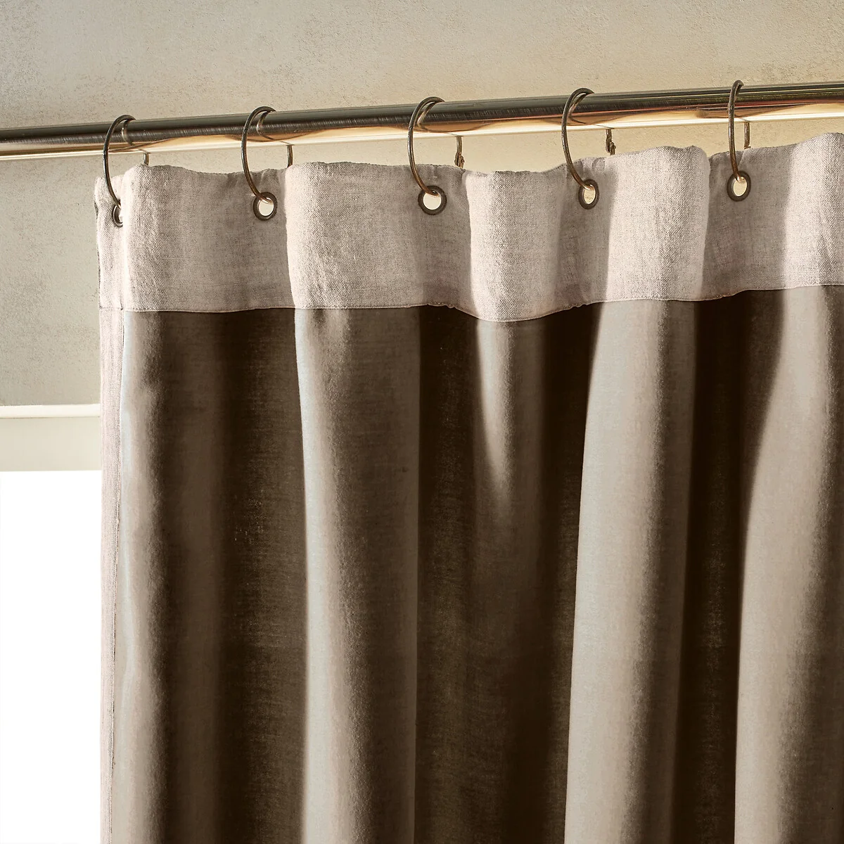 Venita Cotton Velvet & Linen Curtain – image 2