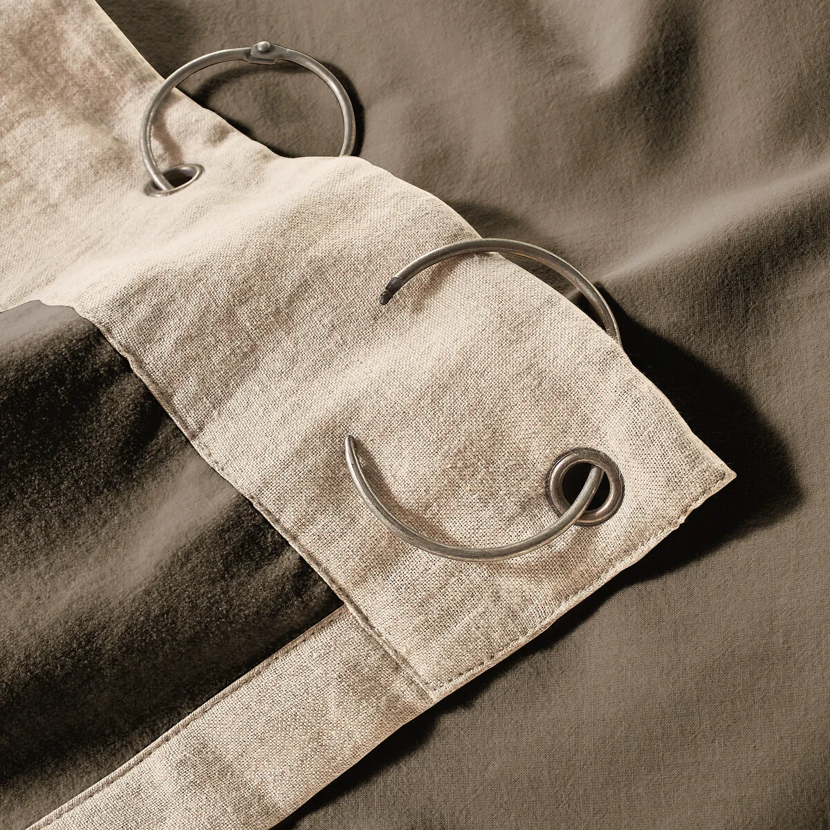 Venita Cotton Velvet & Linen Curtain – image 5
