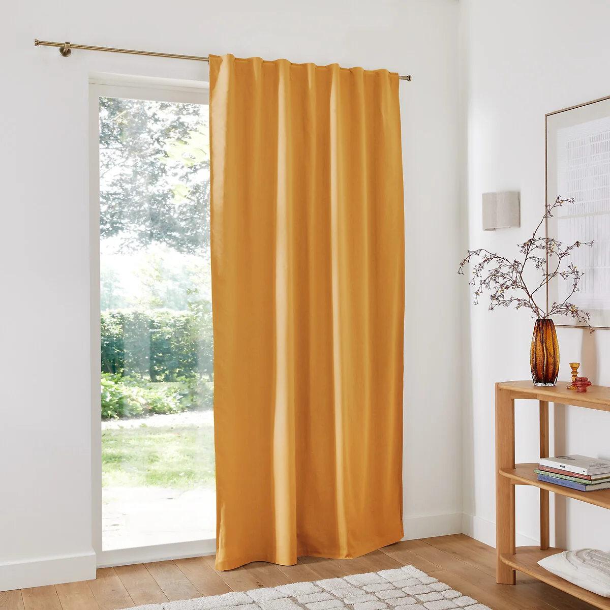 Lincot Linen & Cotton Hidden Tab Blackout Curtain – image 3