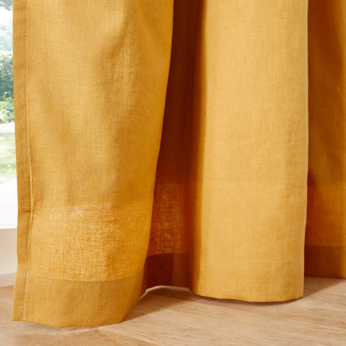 Lincot Linen & Cotton Hidden Tab Blackout Curtain – image 4