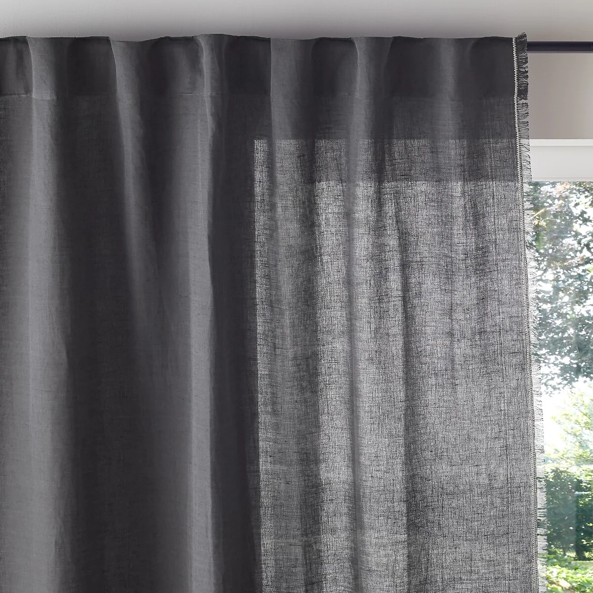 Menorca Cotton & Linen Curtain with Hidden Tabs – image 2
