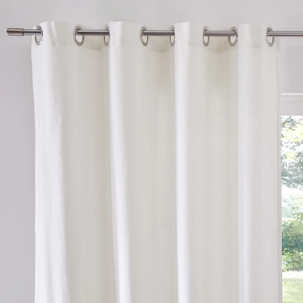 Scenario Cotton Eyelet Curtain – image 1