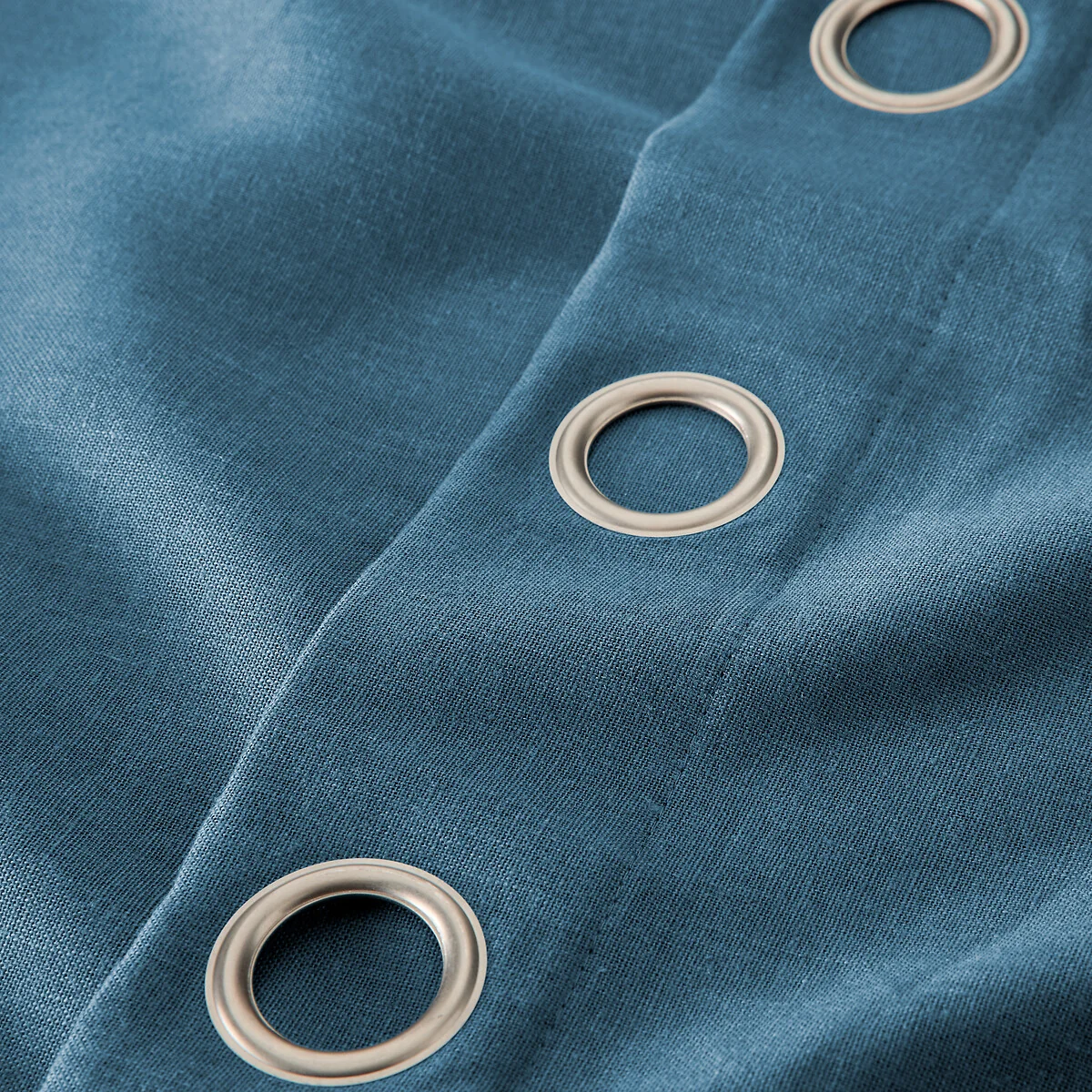 Colin Linen Eyelet Curtain with Cotton Lining – image 6
