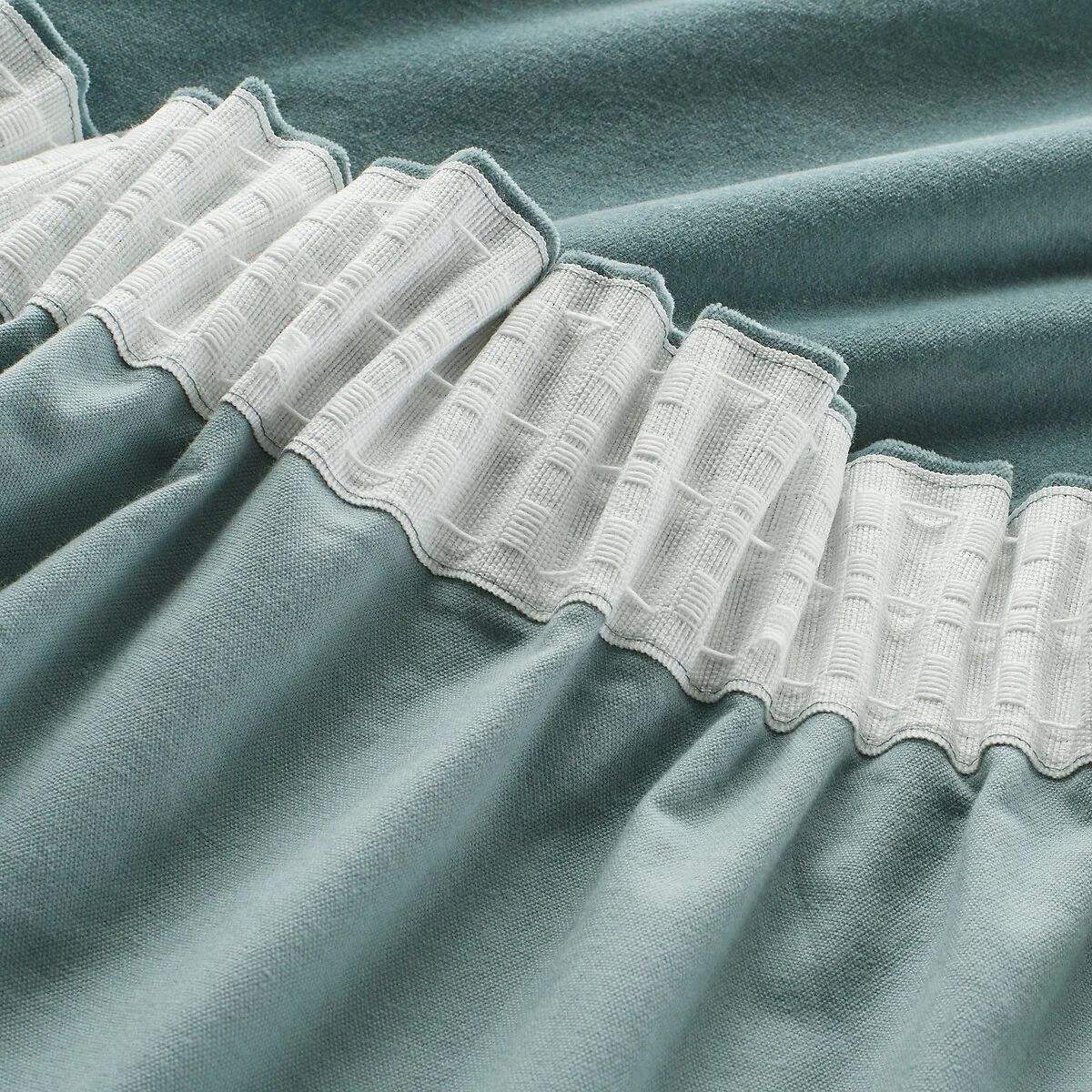 Velvet Gathered Braid Velvet Curtain – image 3