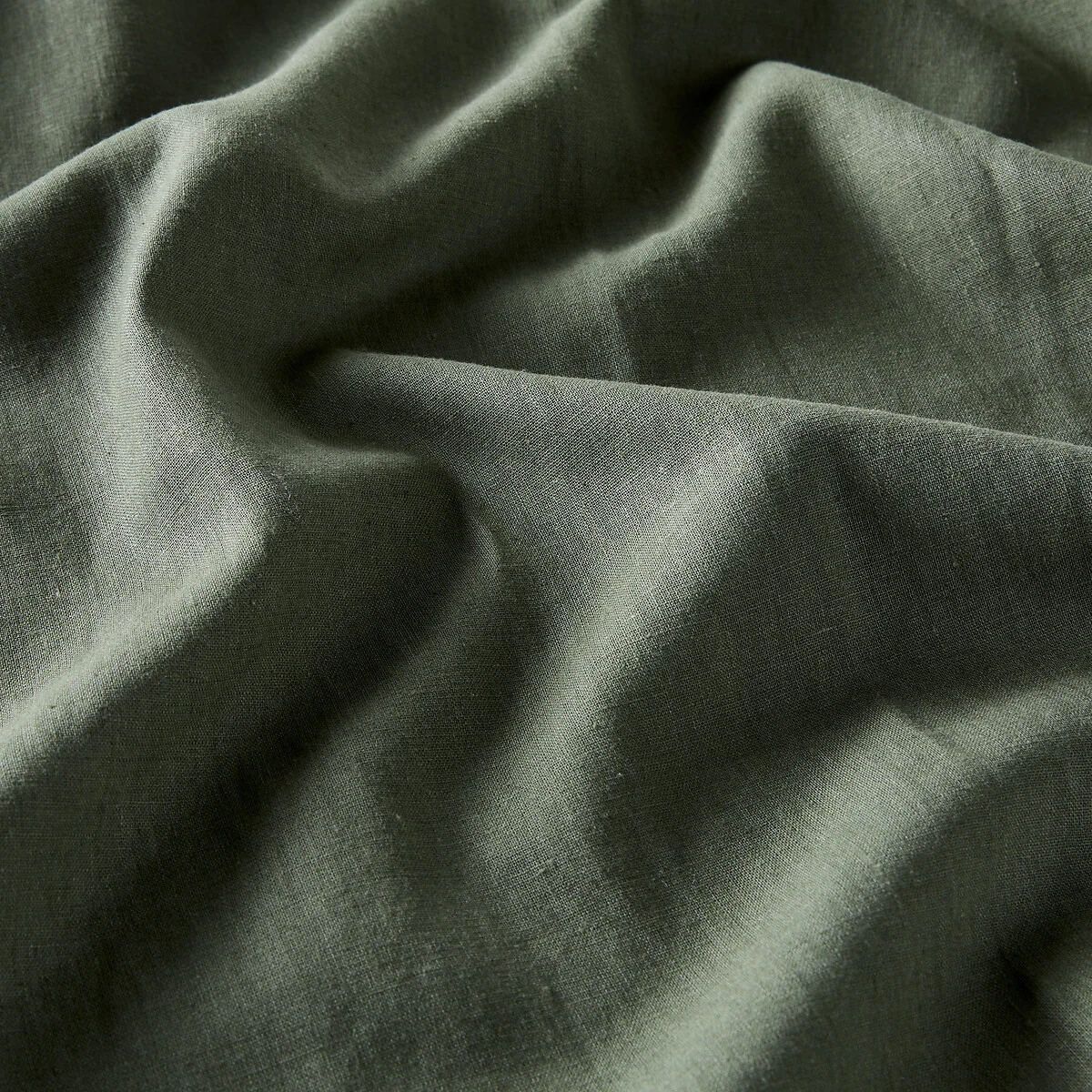 Onega Washed Linen Single Curtain with Concealed Tabs – image 5
