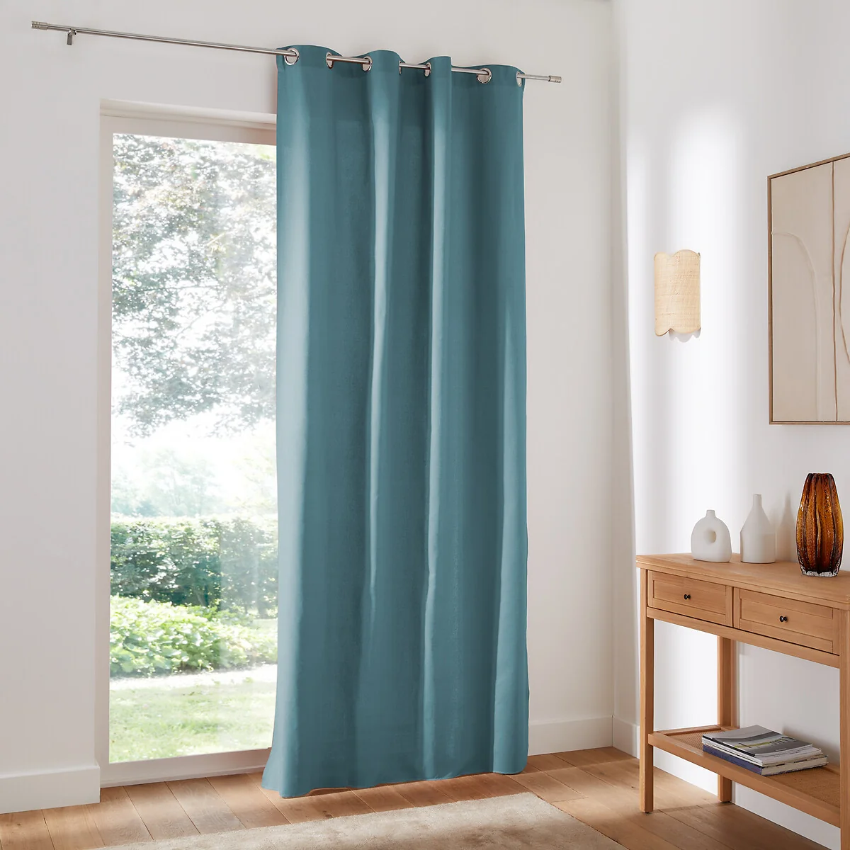 Scenario Single Cotton Curtain with Eyelets – image 3