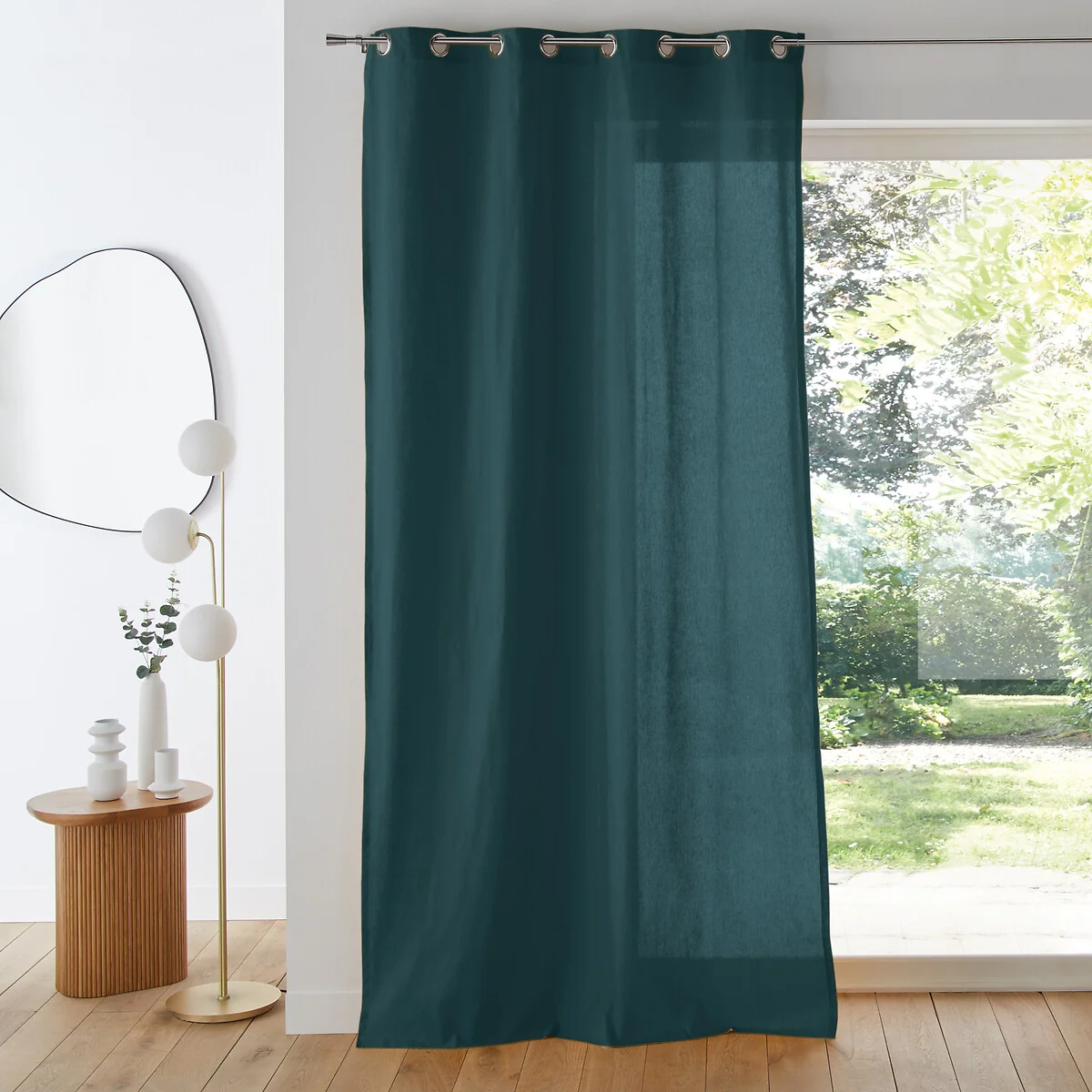 Scenario Single Cotton Curtain with Eyelets – image 1