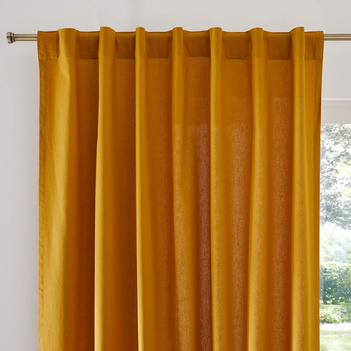 Scénario Hidden Tab Cotton Curtain – image 1