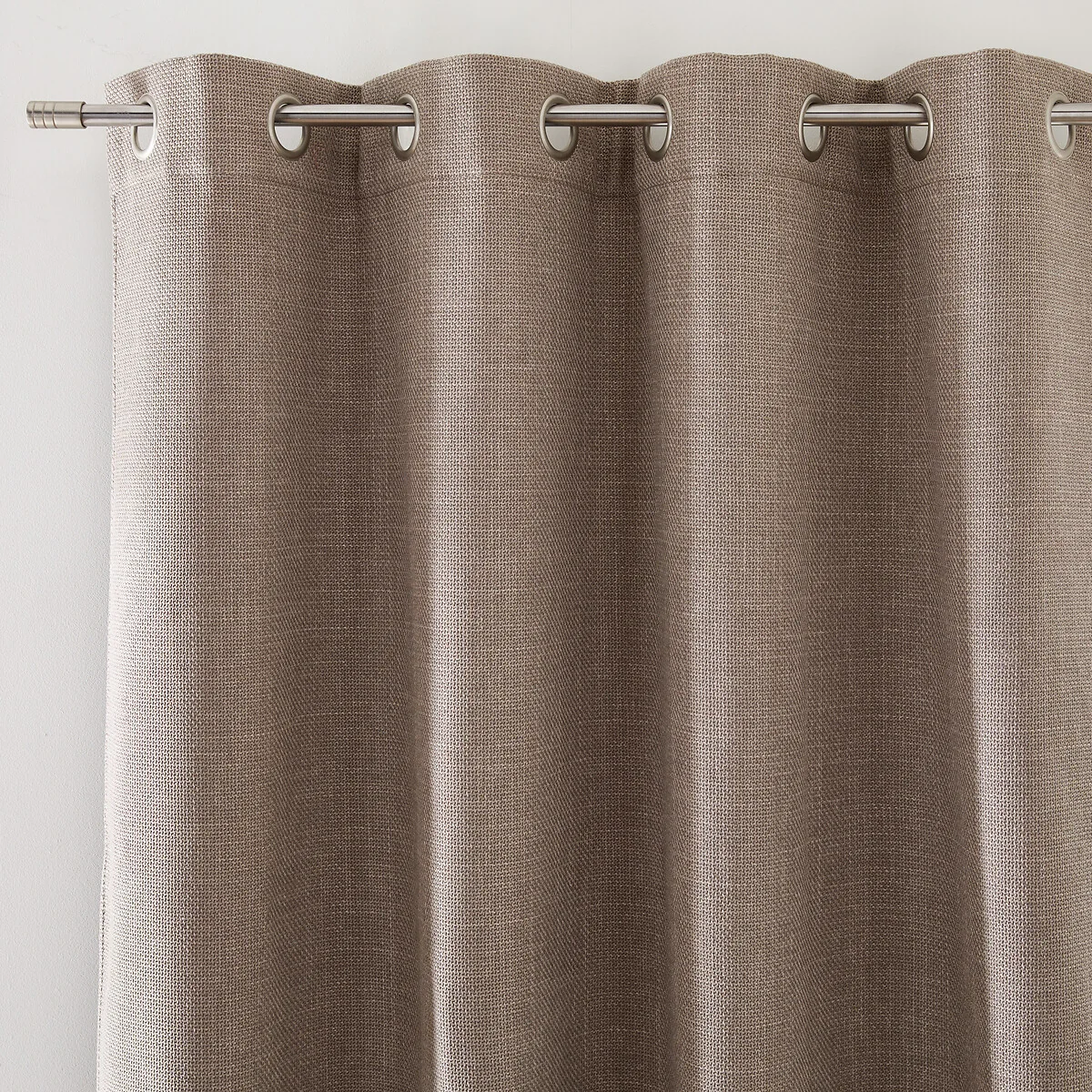 Montego Woven Effect Thermal Curtain with Eyelets – image 2