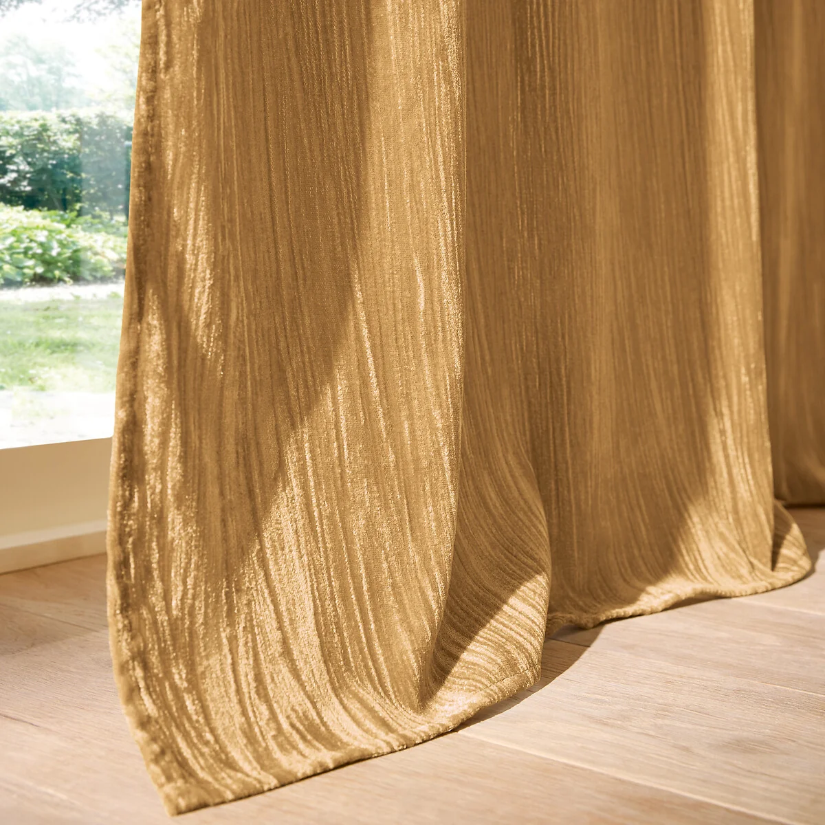 Susana Velvet Panne Curtain with Hidden Tabs – image 5