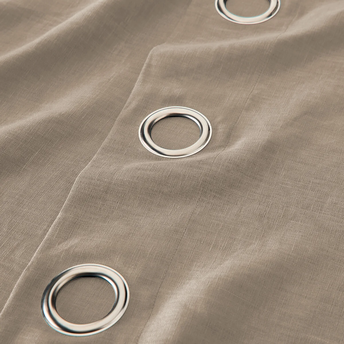 Private 100% Pre-Washed Linen Curtain with Eyelets – image 6