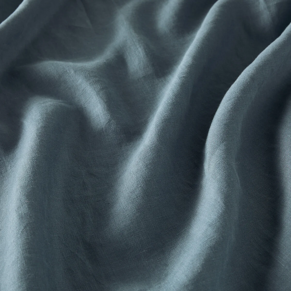 Onega Washed Linen Single Curtain with Eyelets – image 5