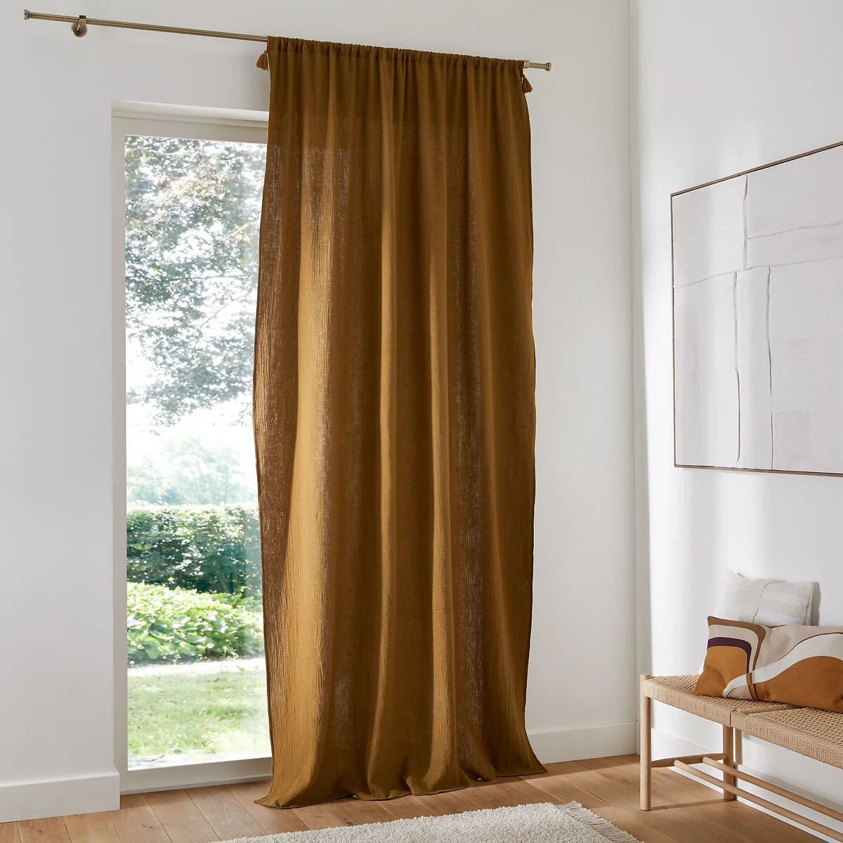 Kumla Cotton Muslin Single Curtain – image 3