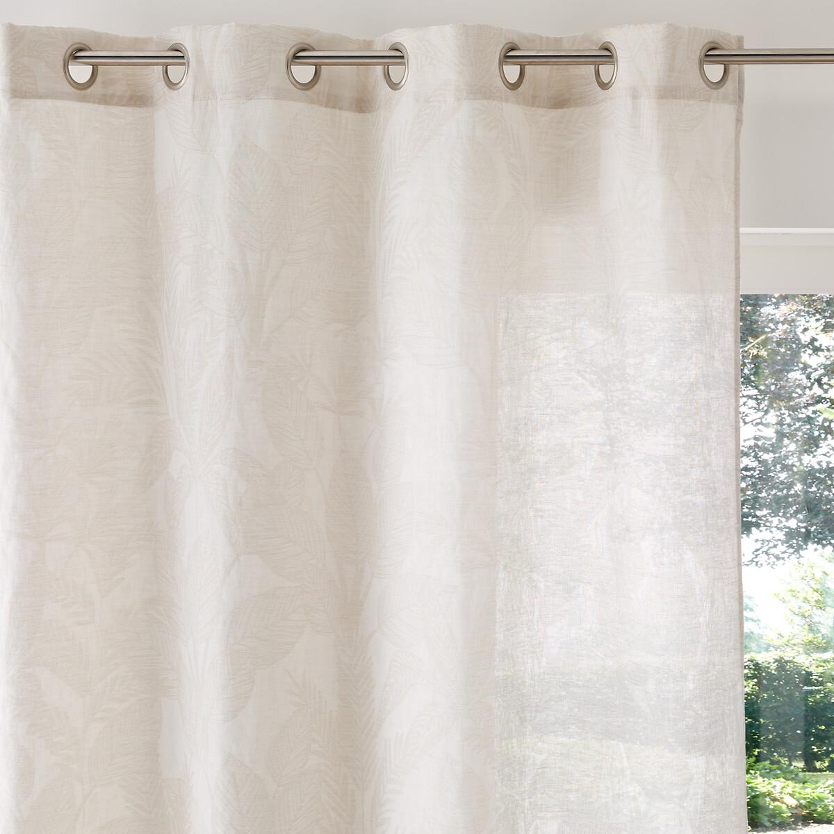 Siamang Jacquard Eyelet Voile Curtain – image 2
