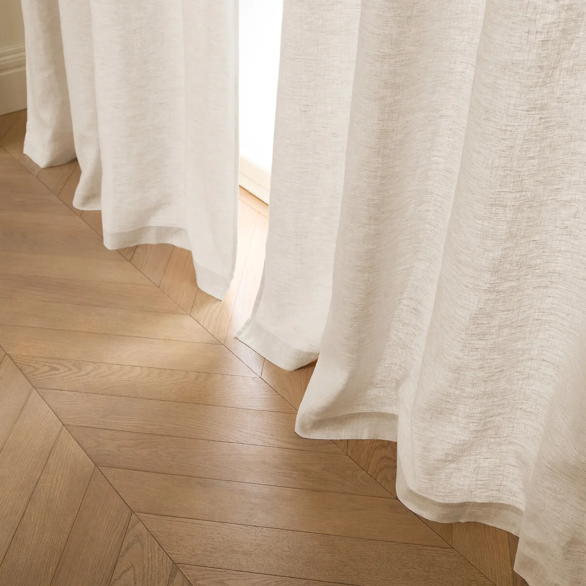 Private Lined 100% Washed Linen Curtain – image 4