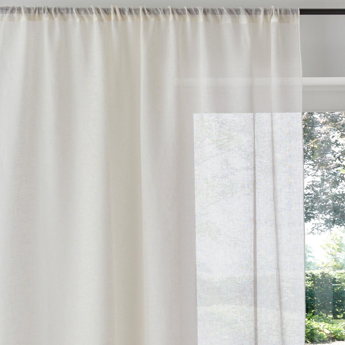 Onega 100% Linen Voile Curtain Panel – image 2