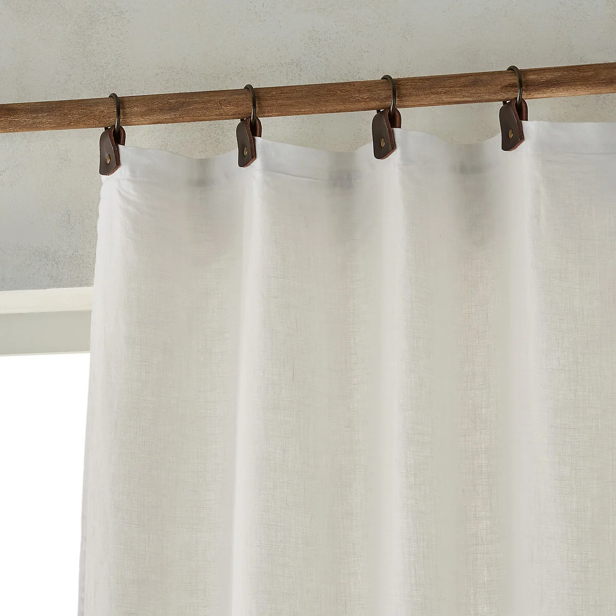 Private Lined 100% Washed Linen Curtain – image 3