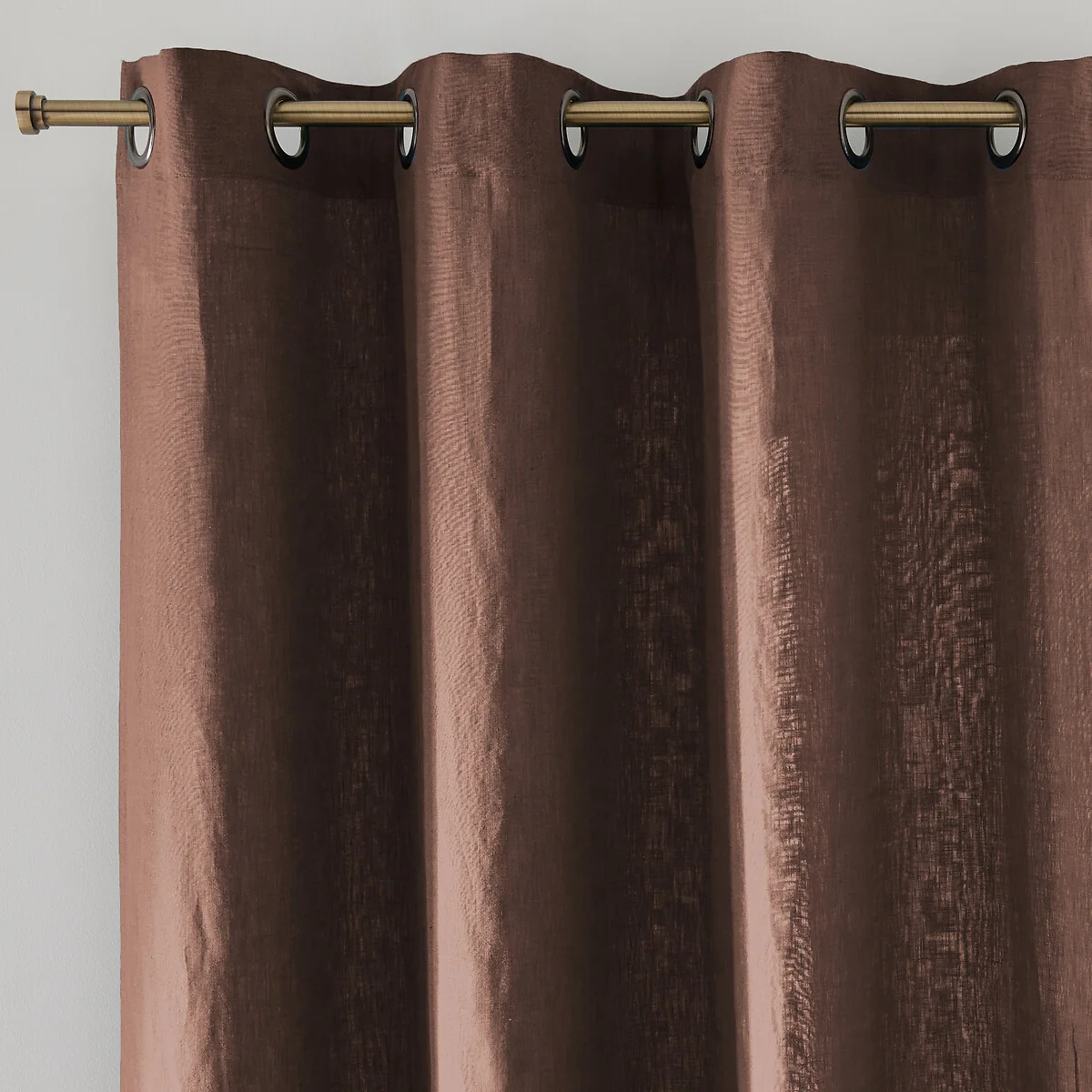 Onega 100% Washed Linen Curtain with Eyelets – image 2