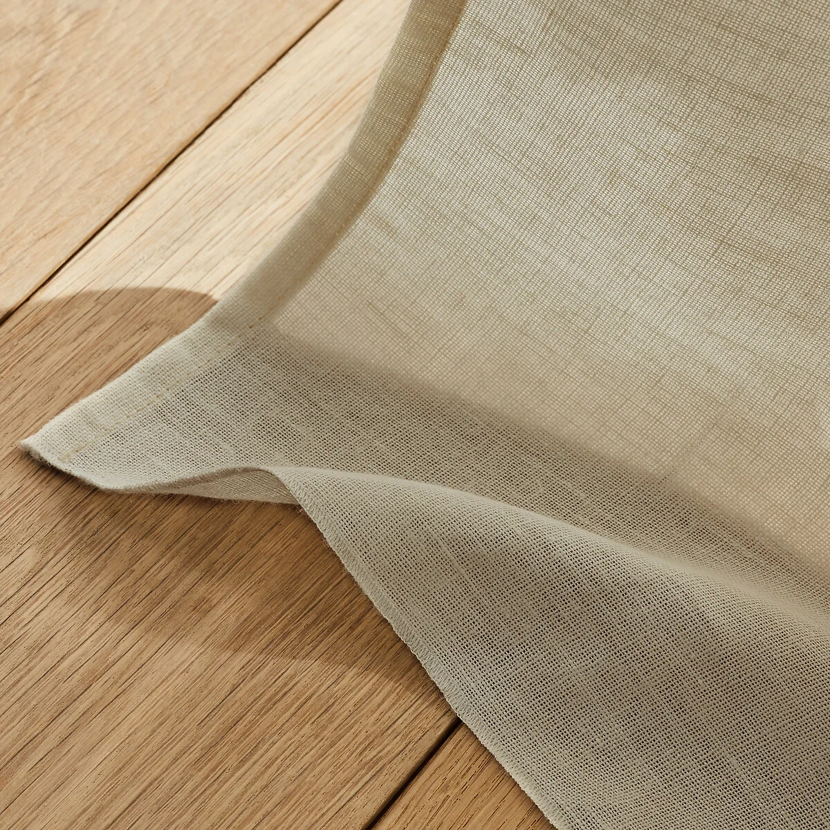 Colin Pure Linen Curtain with Flemish Pleats – image 3