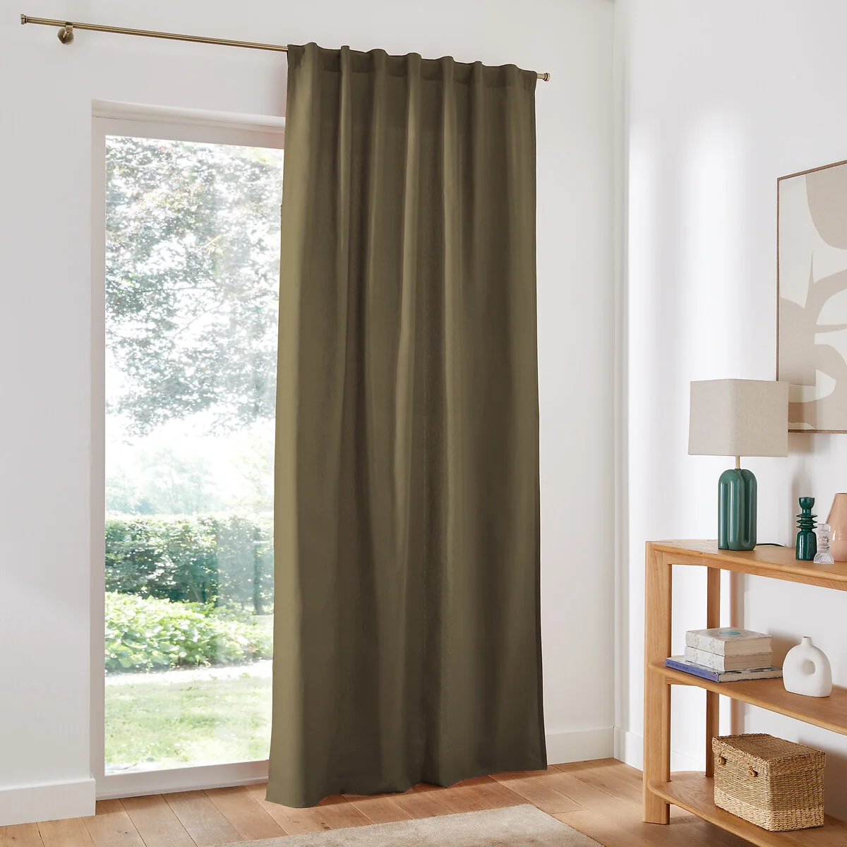 Scénario Hidden Tab Cotton Curtain – image 2