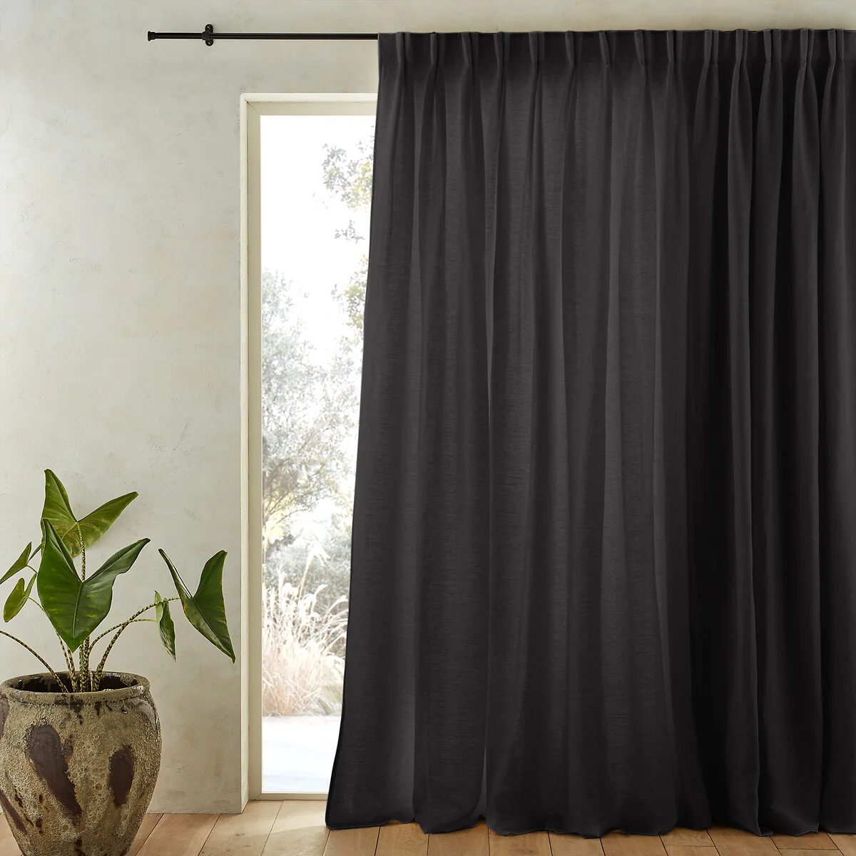 Colin Lined Linen Curtain – image 1