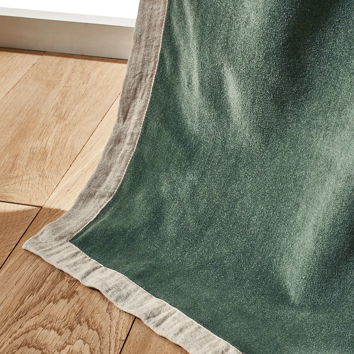 Venita Cotton Velvet & Linen Curtain – image 4