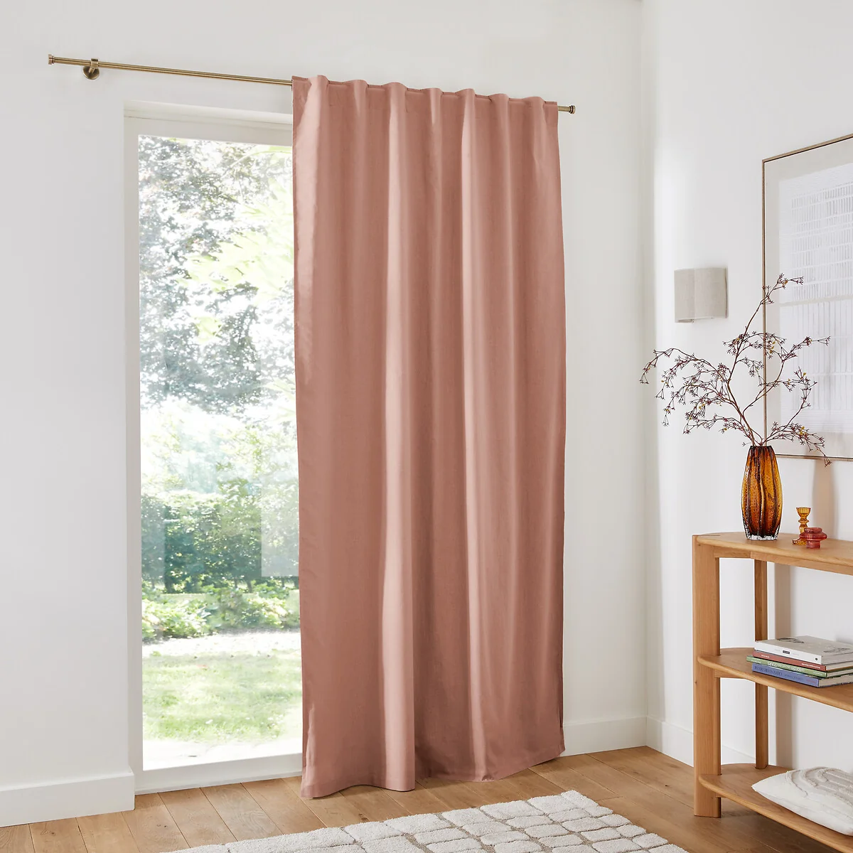 Lincot Linen & Cotton Hidden Tab Blackout Curtain – image 3