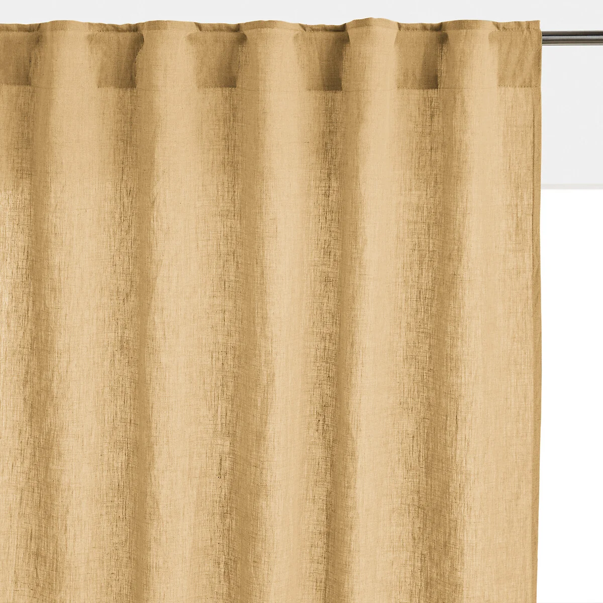 Onega Washed Linen Radiator Curtain with Hidden Fixings – image 1